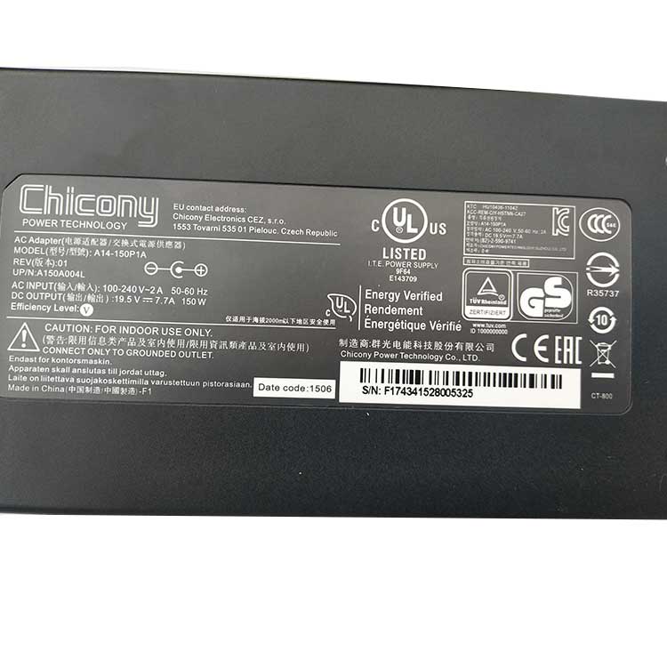 CHICONY k620c Caricabatterie / Alimentatore