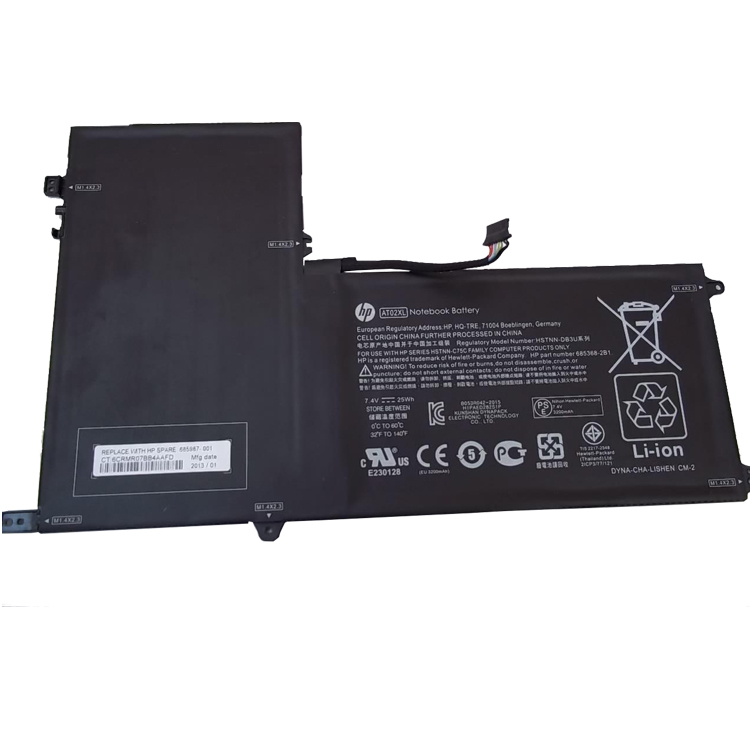 HP AT02XL Batterie