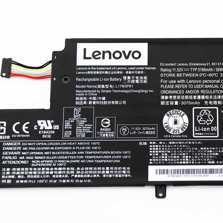 Lenovo Yoga 720-12IKB Batterie