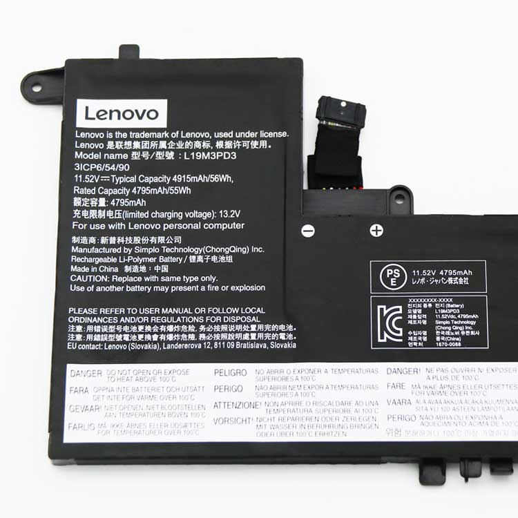 LENOVO L19D3PD3 Batterie