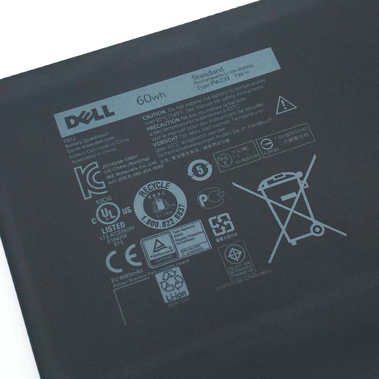Dell XPS 13-9360-D1609G Batterie