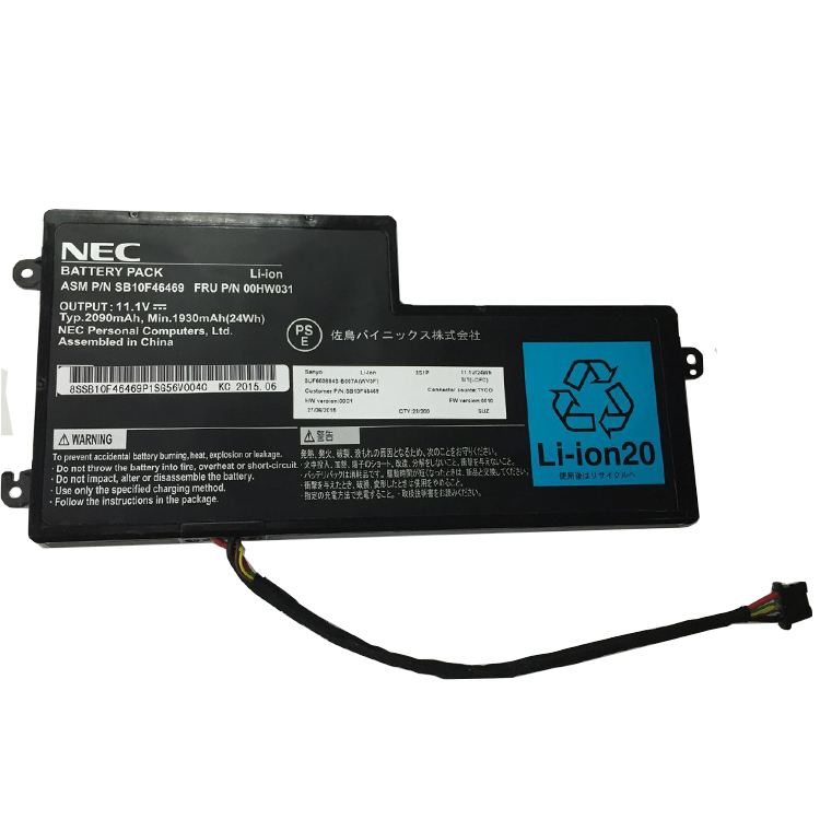 NEC Baterie
