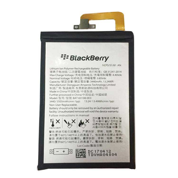 BlackBerry BBB100-1 TD-LTE BBB100-2 BBB100-3 BBB100-6 akku
