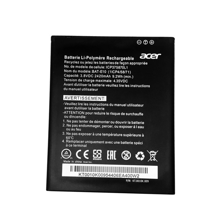 Acer Liquid Z530S T02 Batterie