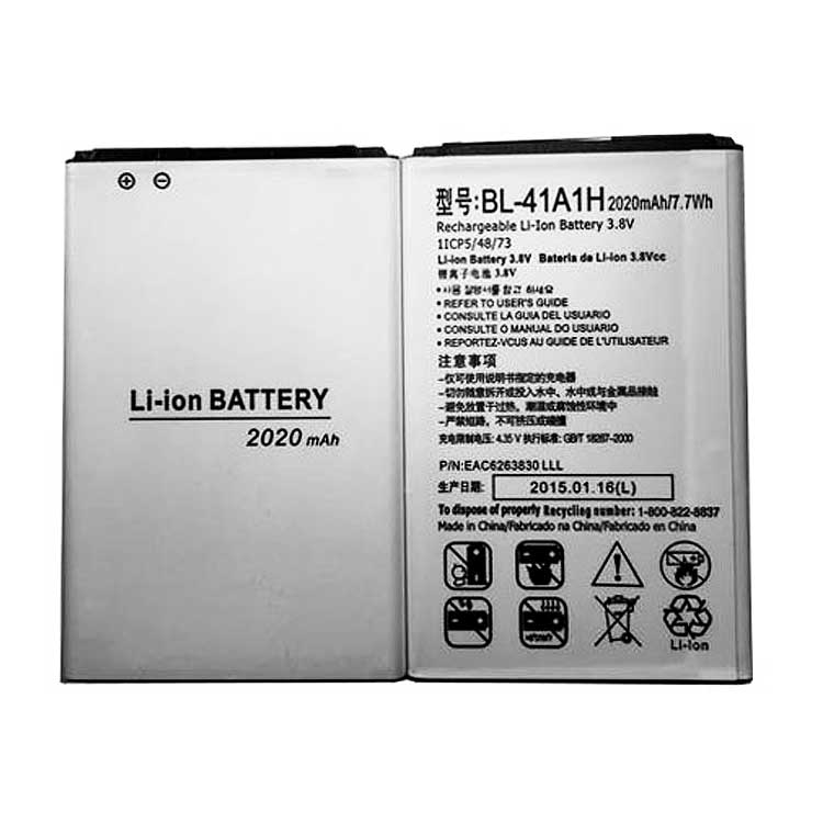 LG D390N Tribute VS810PP Transpyre LS66 Batterie