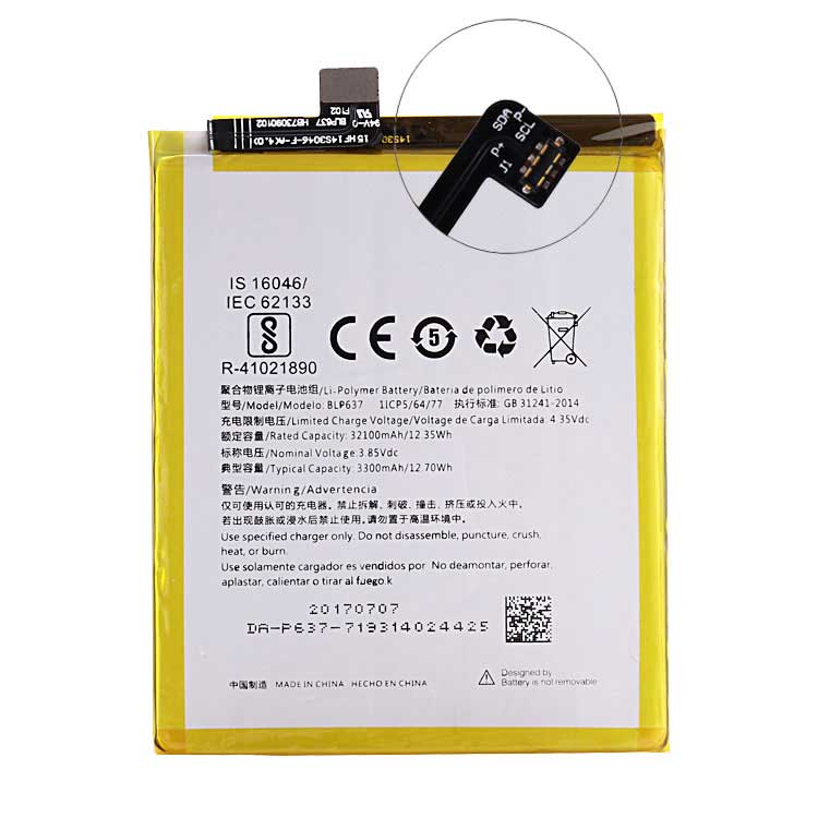 OPPO OnePlus 5 5T Batterie
