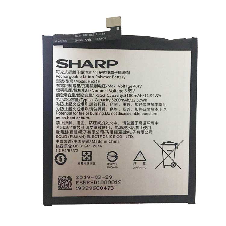 SHARP HE349 Batterie