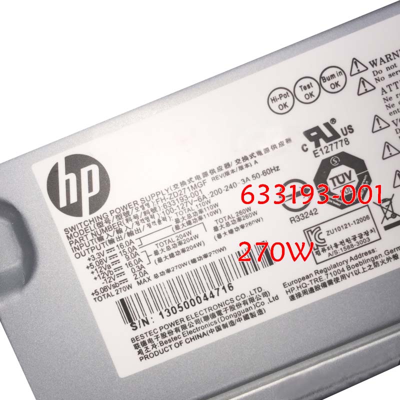 HP Caricabatterie / Alimentatore