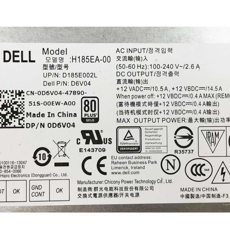 Dell Optiplex 9030 serie Caricabatterie / Alimentatore