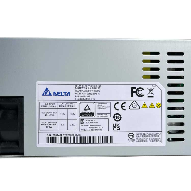 DELTA Dahua NVR4216-16P POE video recorder Netzteile / Ladegeräte