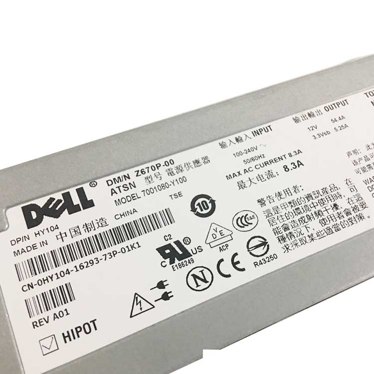 DELL Z670P-00 Caricabatterie / Alimentatore